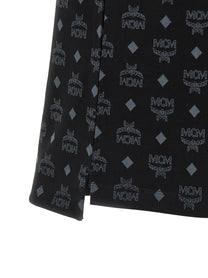 MCM Press Polo Shirt Black, view 4