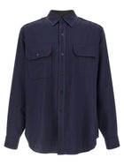 Maison Margiela Pressed to Death Shirt Blue