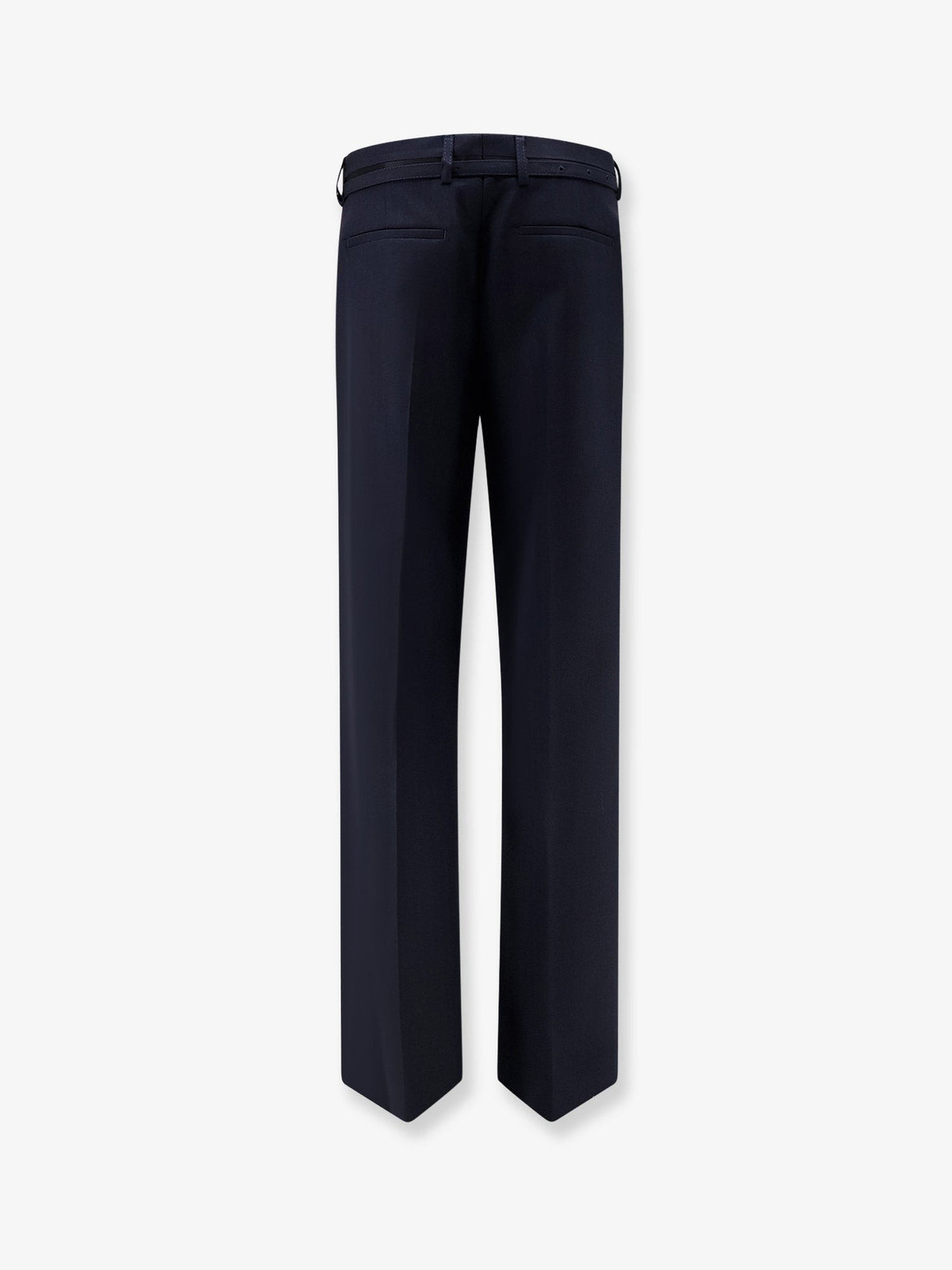 Dries Van Noten Women's Presta Wool Trousers Blue, view 2