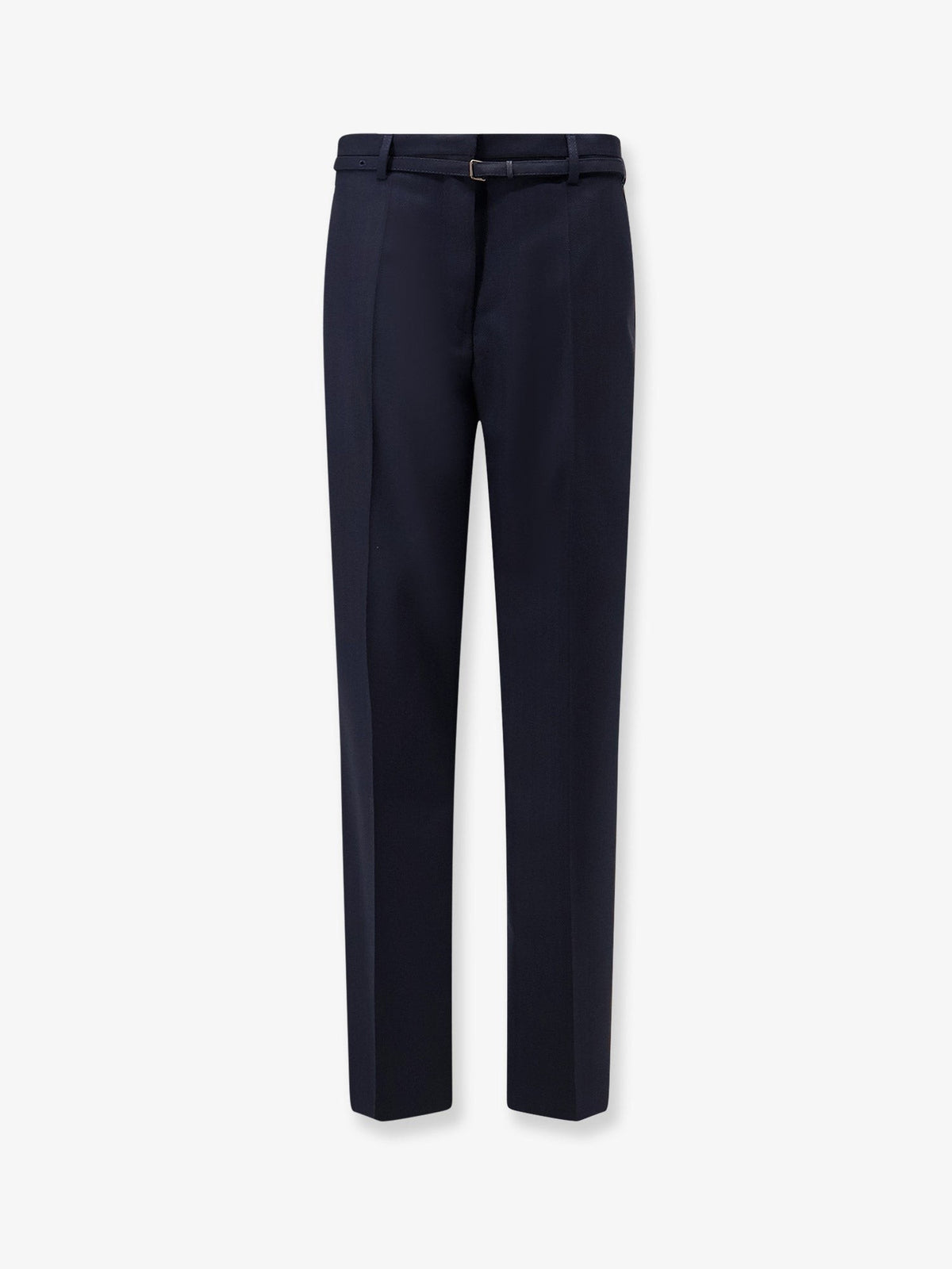 Dries Van Noten Women's Presta Wool Trousers Blue