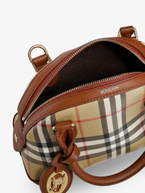 Burberry Women's Primrose Mini Coated Canvas Handbag Beige