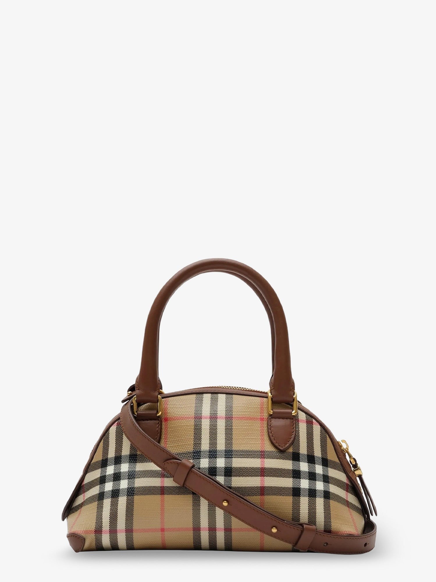 Burberry Women's Primrose Mini Coated Canvas Handbag Beige
