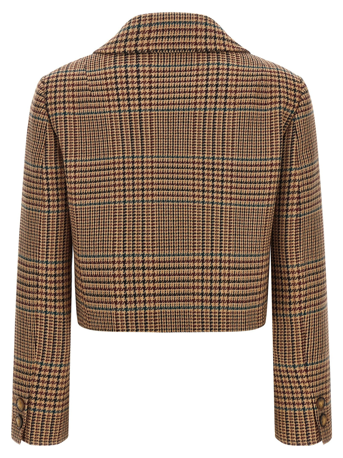ETRO Prince of Wales Blazer Brown