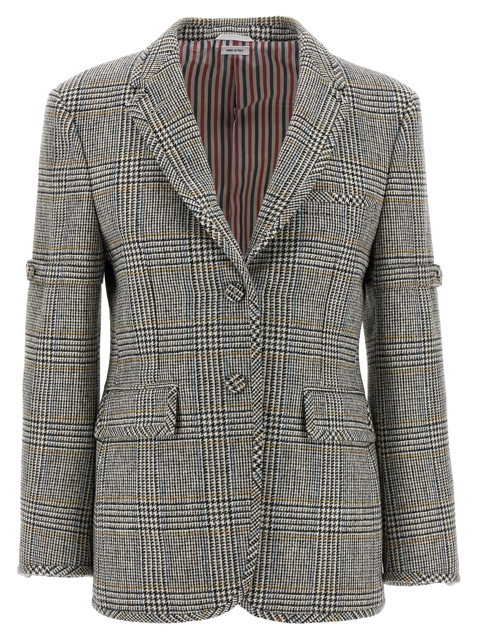 Thom Browne Prince of Wales Blazer Gold