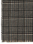 Brunello Cucinelli Prince of Wales Cashmere Scarf Gold, view 2