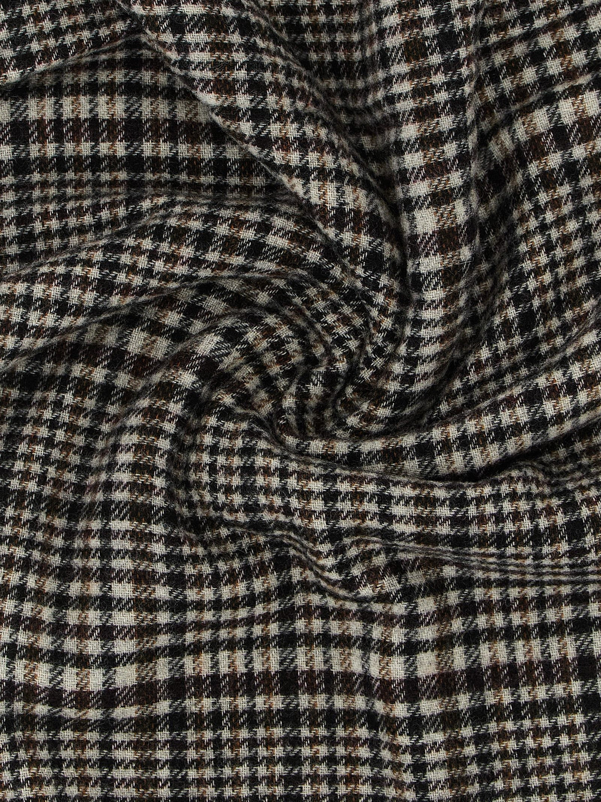 Brunello Cucinelli Prince of Wales Cashmere Scarf Gold, view 3