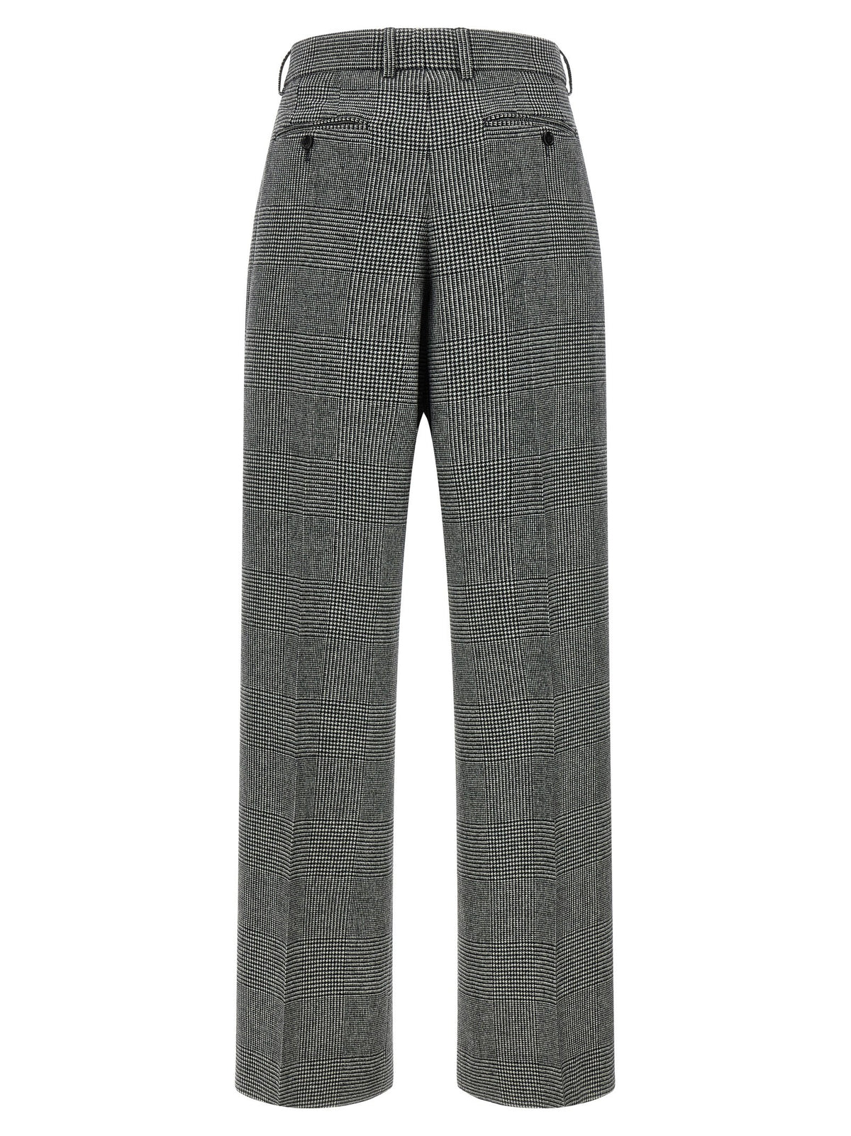 Dolce &amp; Gabbana Prince of Wales Trousers Grey