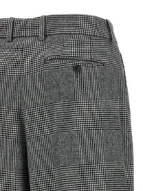 Dolce &amp; Gabbana Prince of Wales Trousers Grey