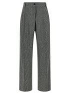 Dolce &amp; Gabbana Prince of Wales Trousers Grey