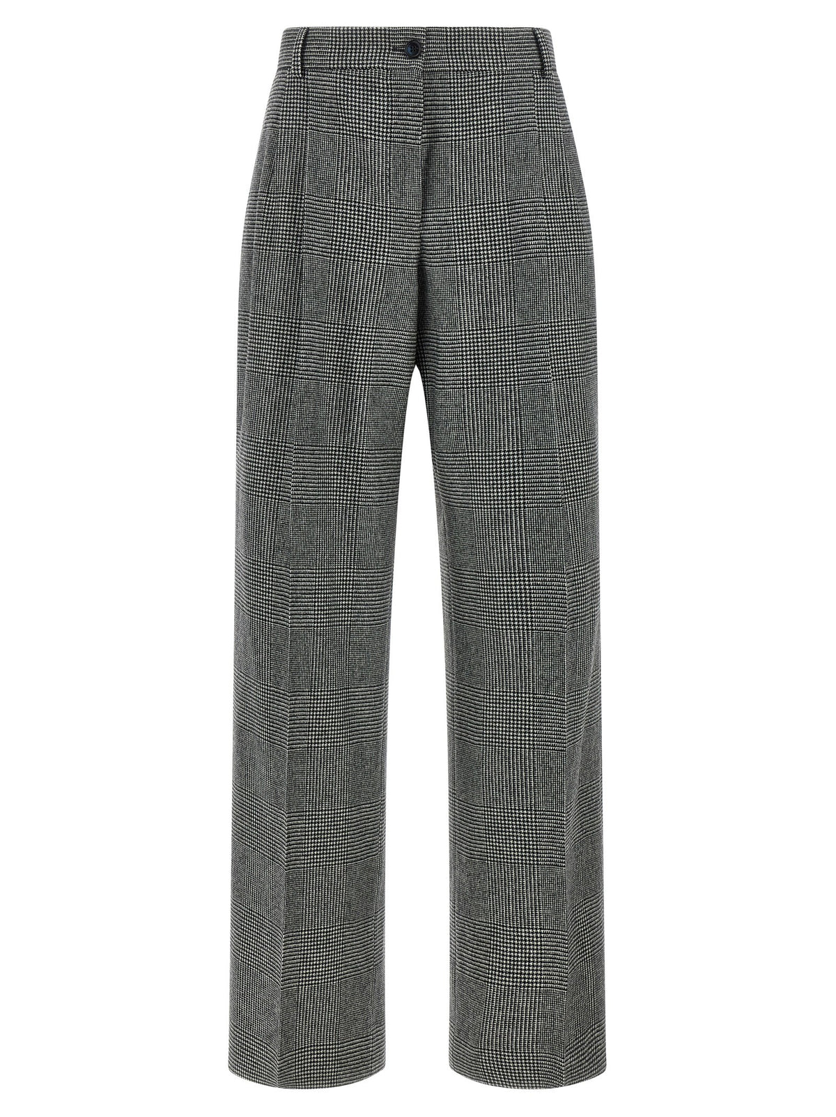Dolce &amp; Gabbana Prince of Wales Trousers Grey