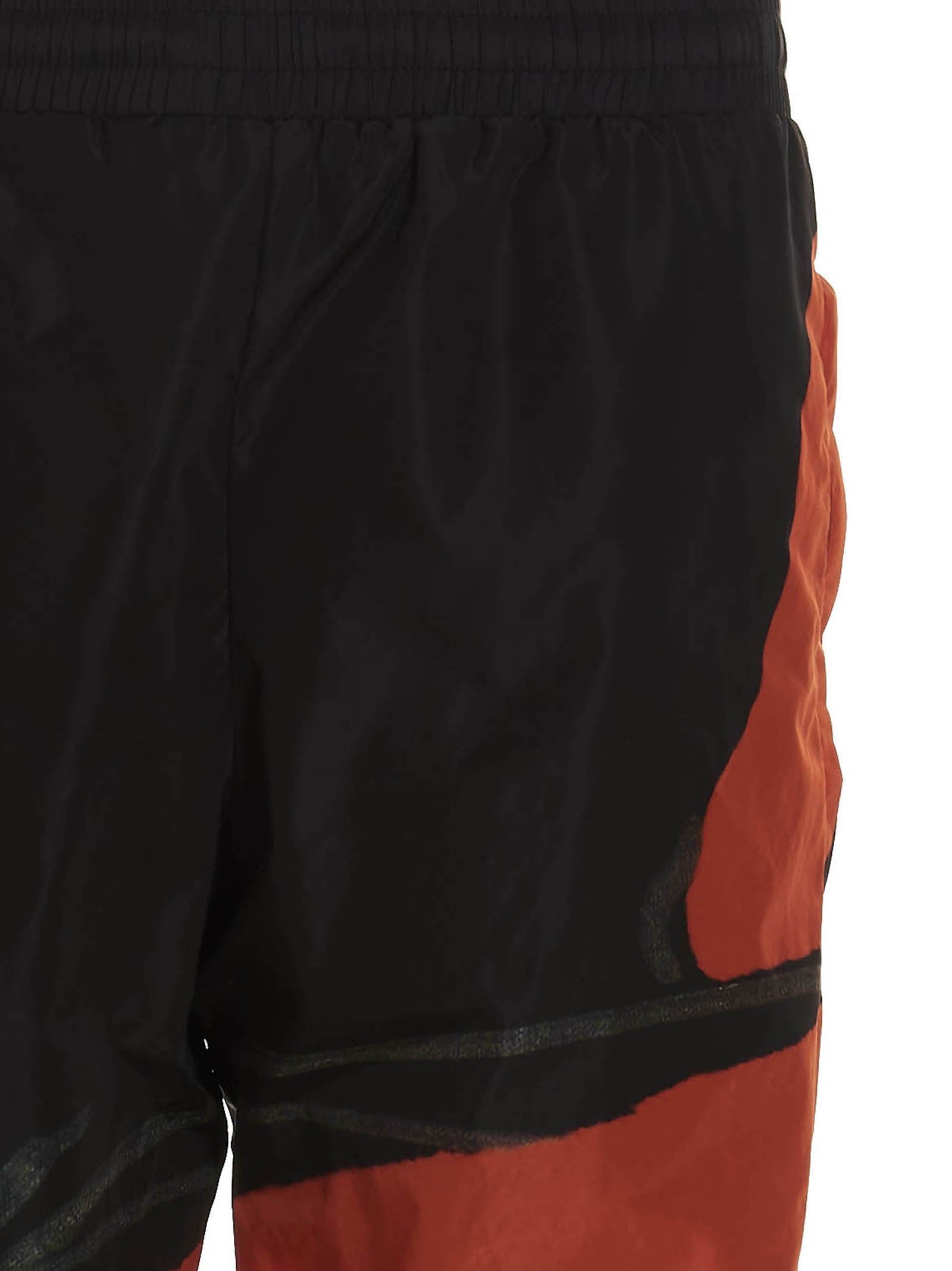 Moschino Print Joggers Black
