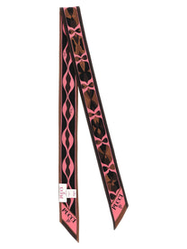 Emilio Pucci Print Mix Scarf Gold