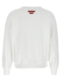 PRADA Print Sweatshirt White