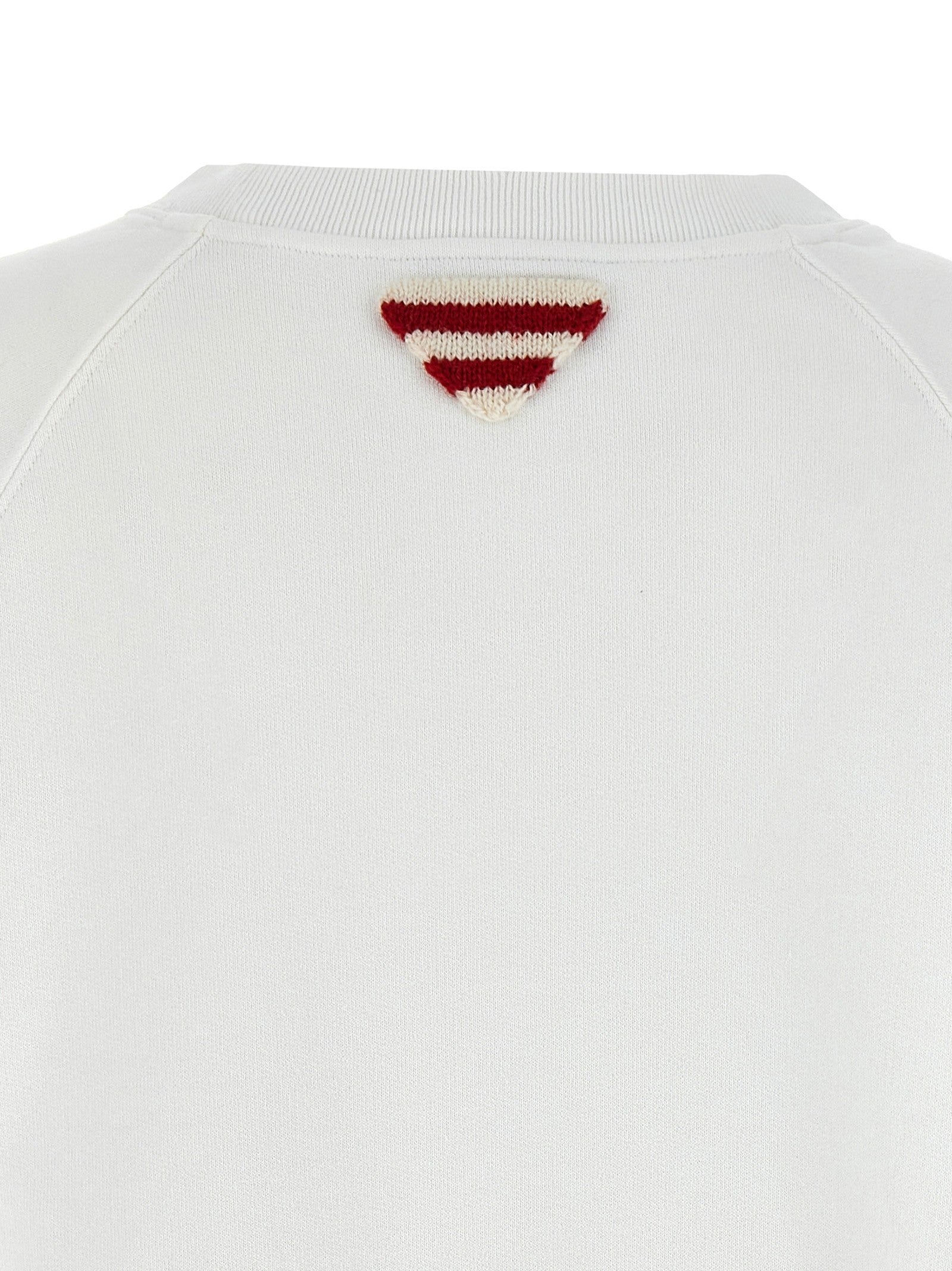 PRADA Print Sweatshirt White