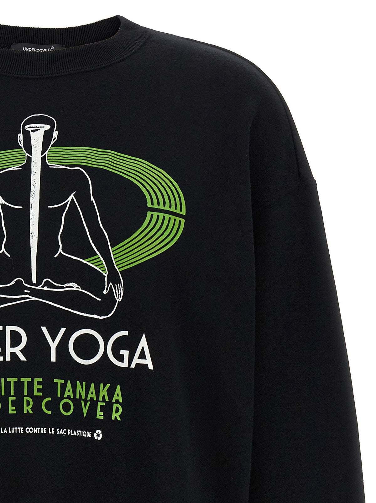 Undercover Print Sweatshirt Black, view 3