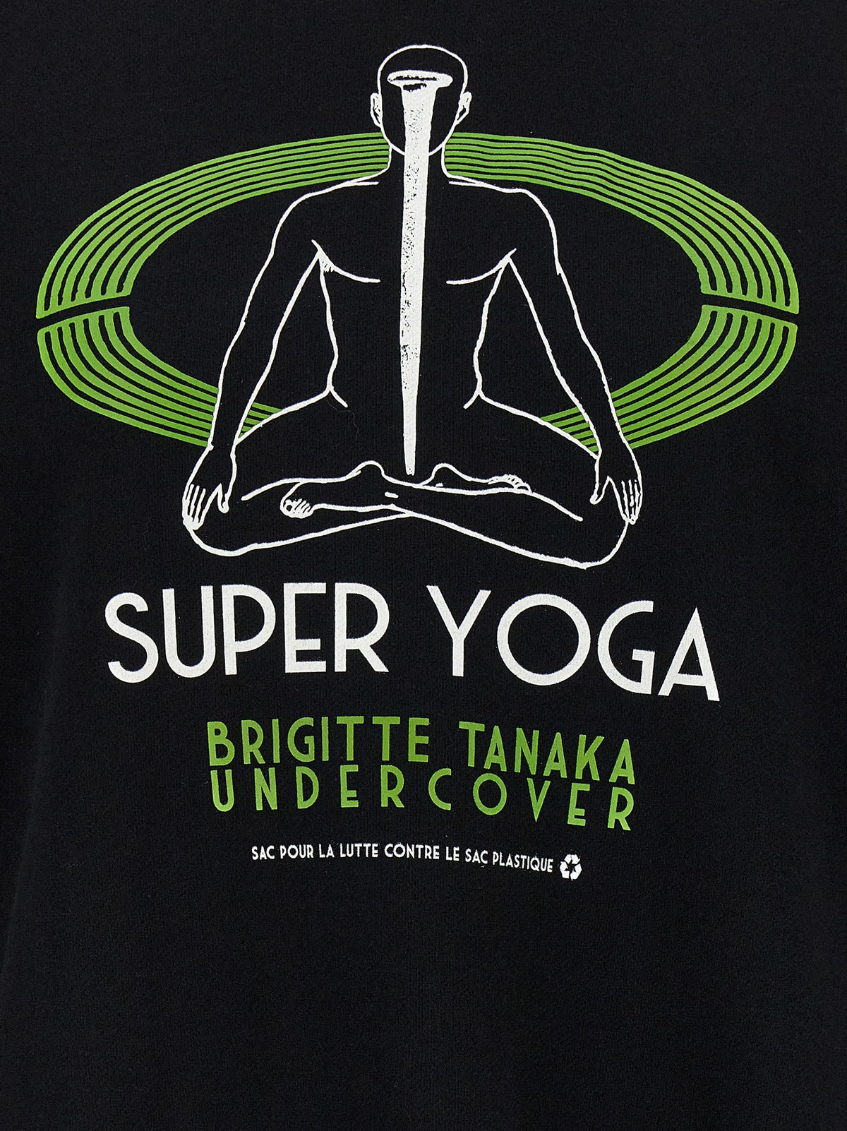 Undercover Print Sweatshirt Black, view 4