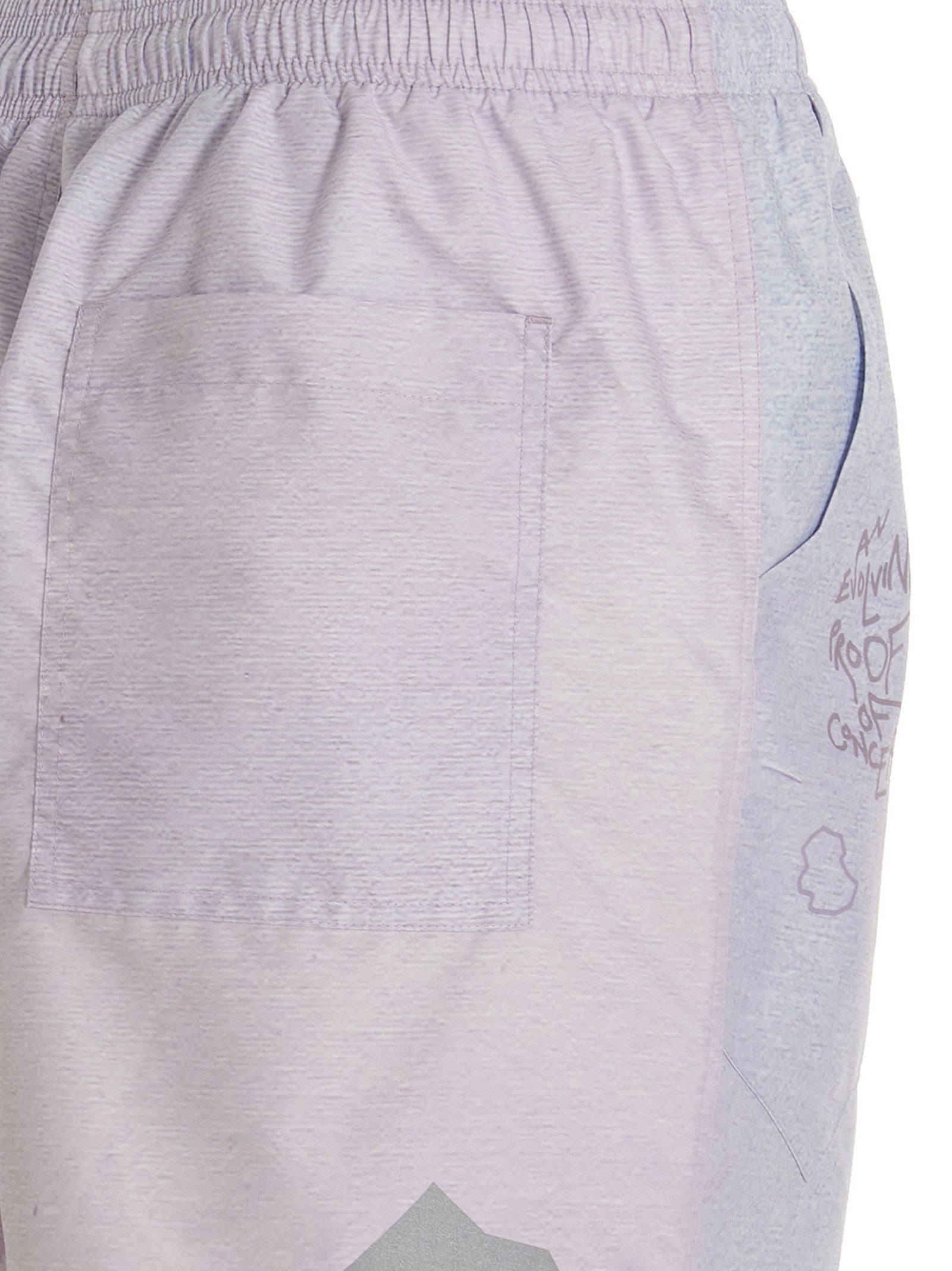 Objects Iv Life Printed Beach Shorts Purple