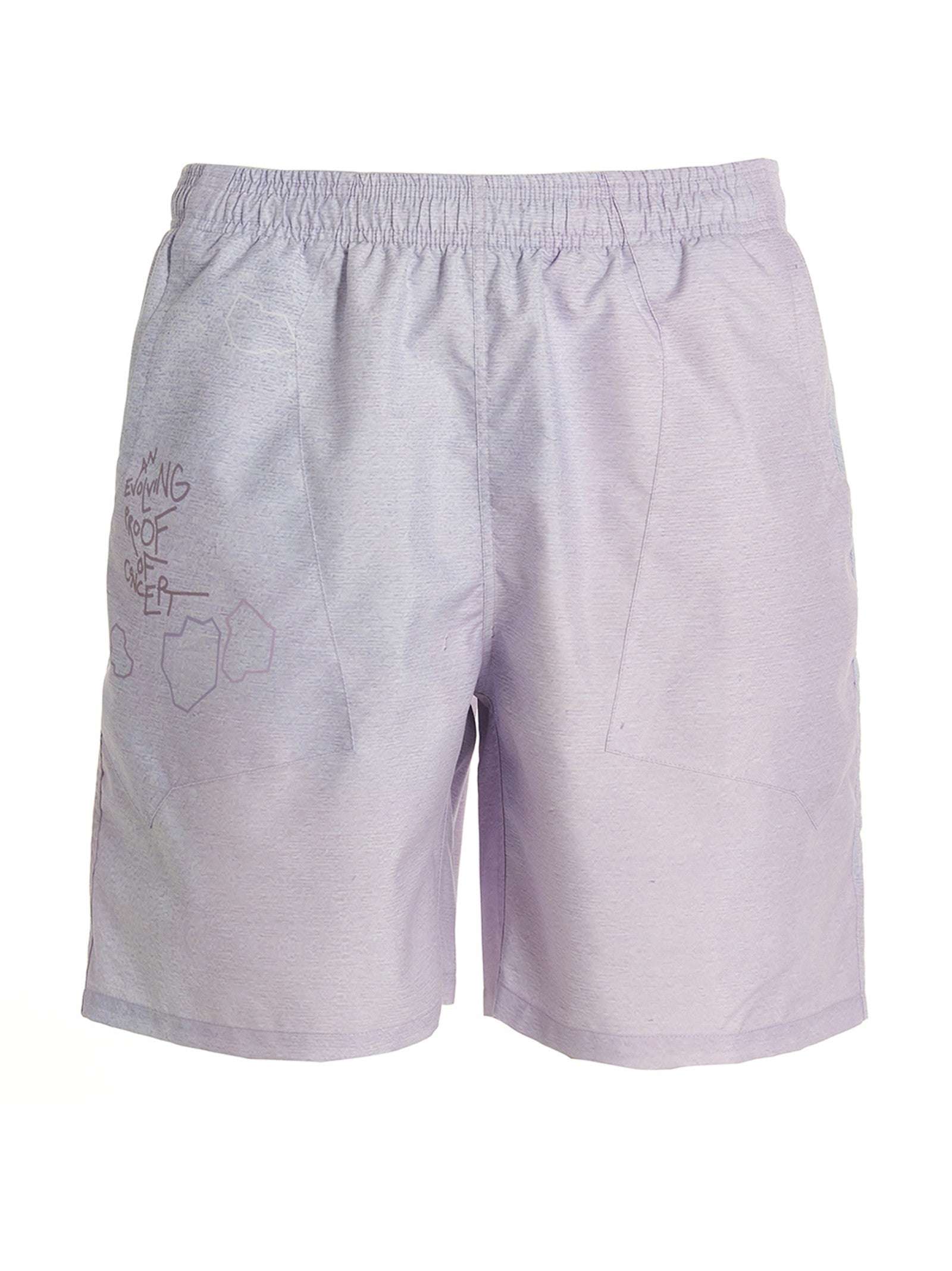 Objects Iv Life Printed Beach Shorts Purple