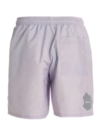Objects Iv Life Printed Beach Shorts Purple