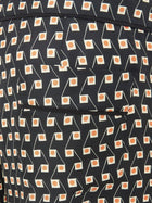 Fendi Women's Printed Black Silk Pajamas Trousers Black, view 3