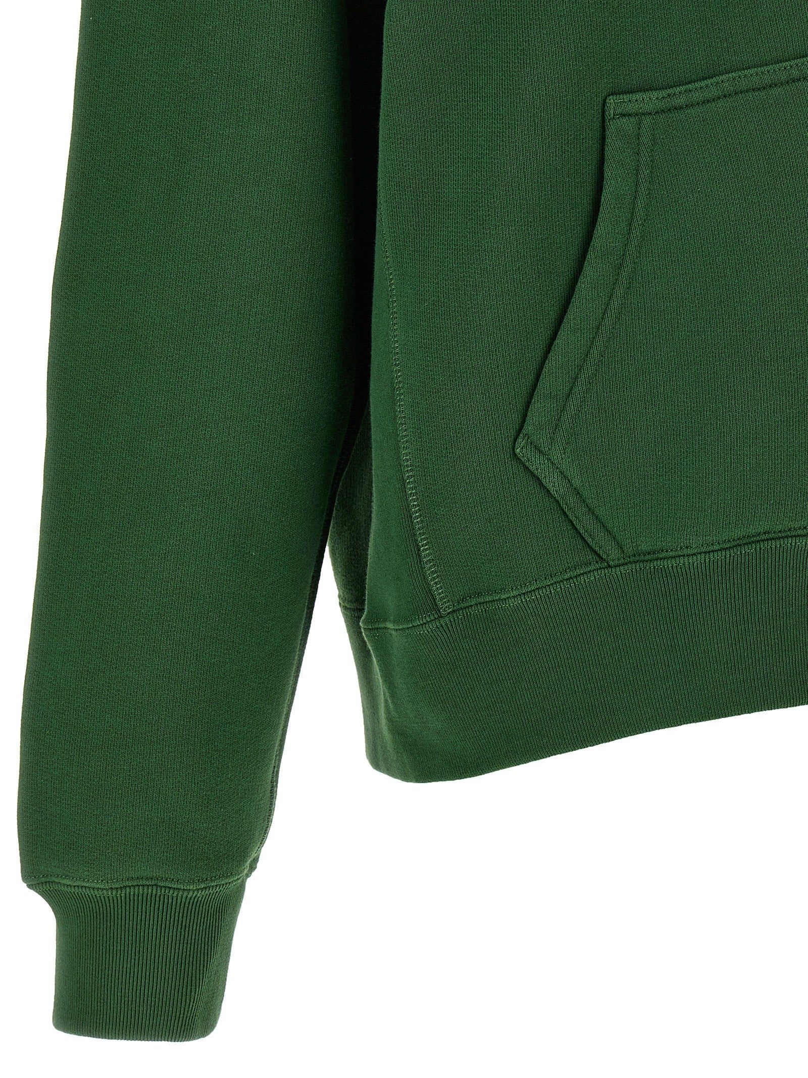 JW Anderson Printed Hoodie Green
