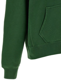 JW Anderson Printed Hoodie Green