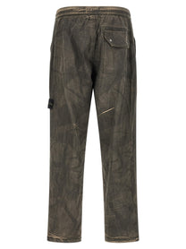 Stone Island Printed Pants Grey