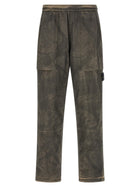Stone Island Printed Pants Grey