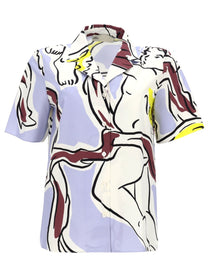 Tory Burch Women's Printed Shirt Multicolor