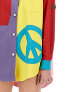 Moschino Jeans Women's Printed Shirt Multicolor, view 4