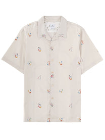 Ps By Paul Smith Men's Printed Shirt White