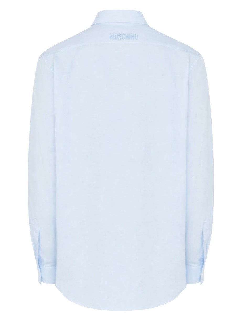 Moschino Women's Printed Shirt Blue