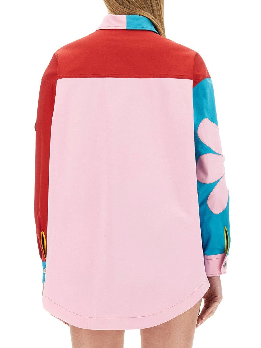 Moschino Jeans Women's Printed Shirt Multicolor
