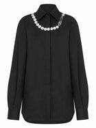 Moschino Women's Printed Shirt Black