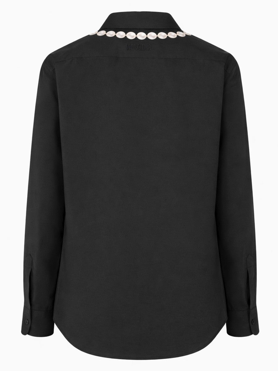 Moschino Women's Printed Shirt Black, view 3