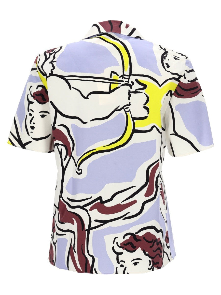 Tory Burch Women's Printed Shirt Multicolor