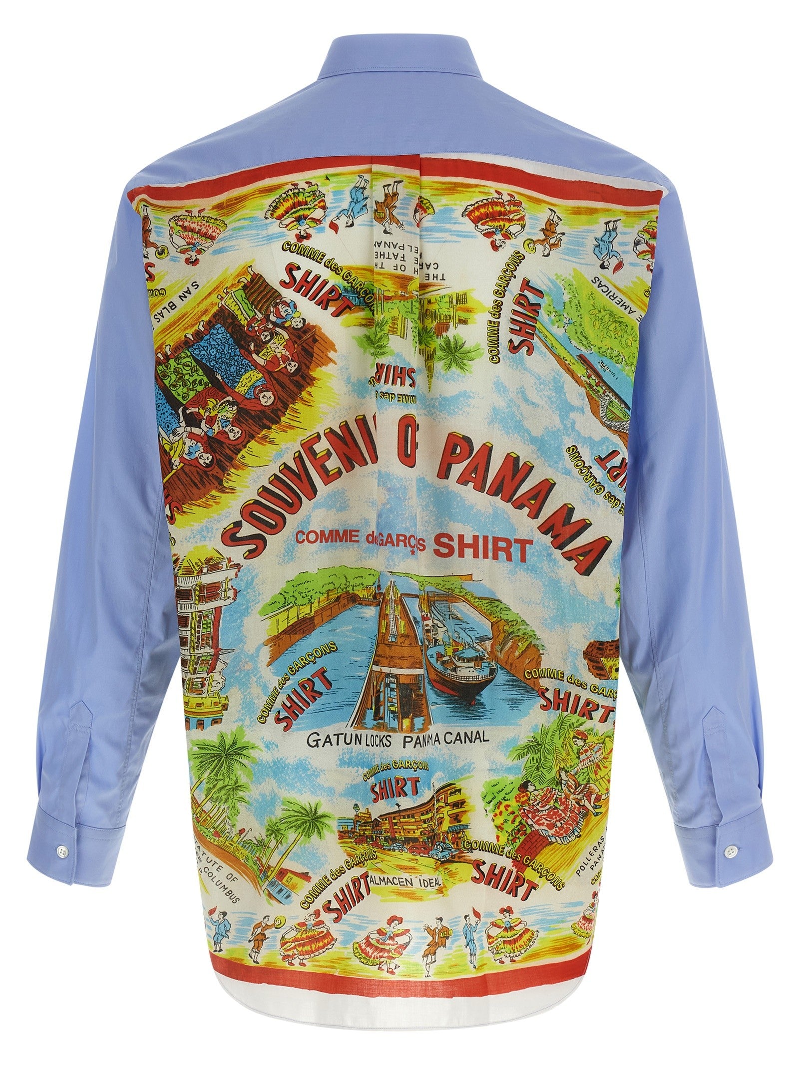 Comme Des Garcons Shirt Printed Shirt Gold