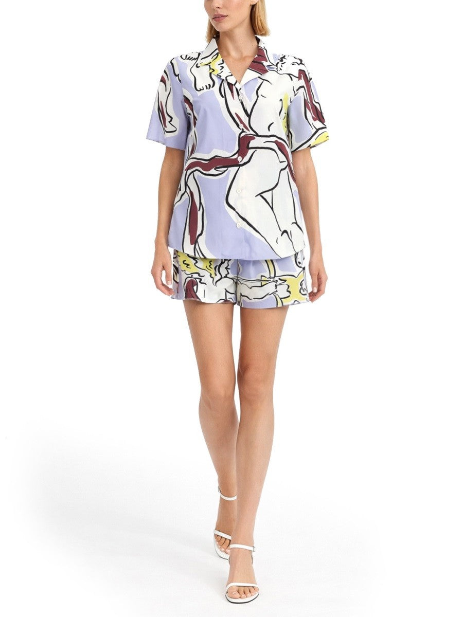 Tory Burch Women's Printed Shorts Multicolor