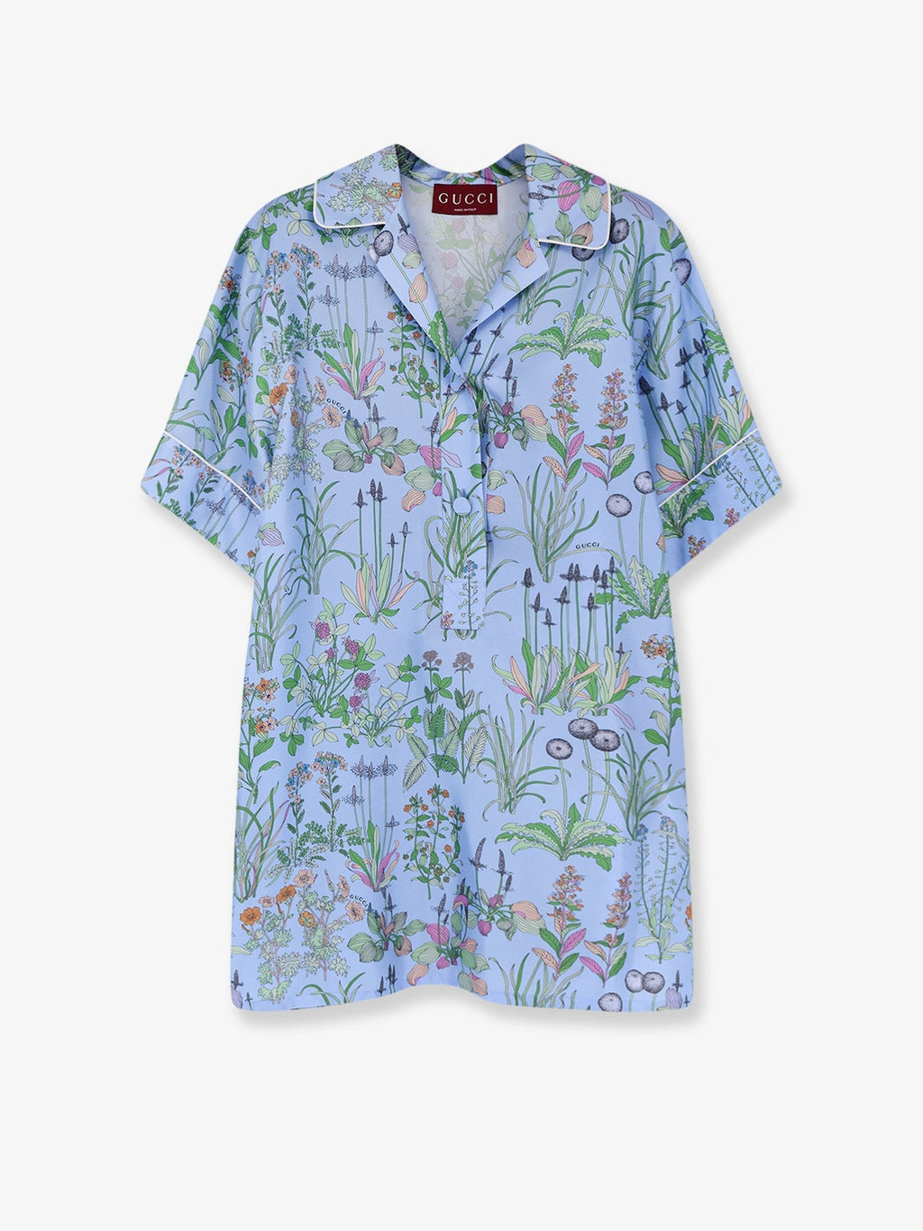 Gucci Women's Silk Blouse Blue