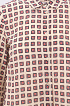 ASPESI Women's Printed Silk Shirt White, view 3