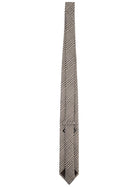 Tom Ford Men's Printed Silk Tie Brown, view 2