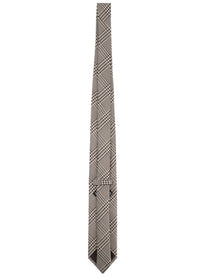 Tom Ford Men's Printed Silk Tie Brown