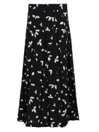 Alysi Women's Printed Skirt Black