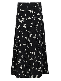 Alysi Women's Printed Skirt Black