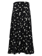 Alysi Women's Printed Skirt Black, view 2