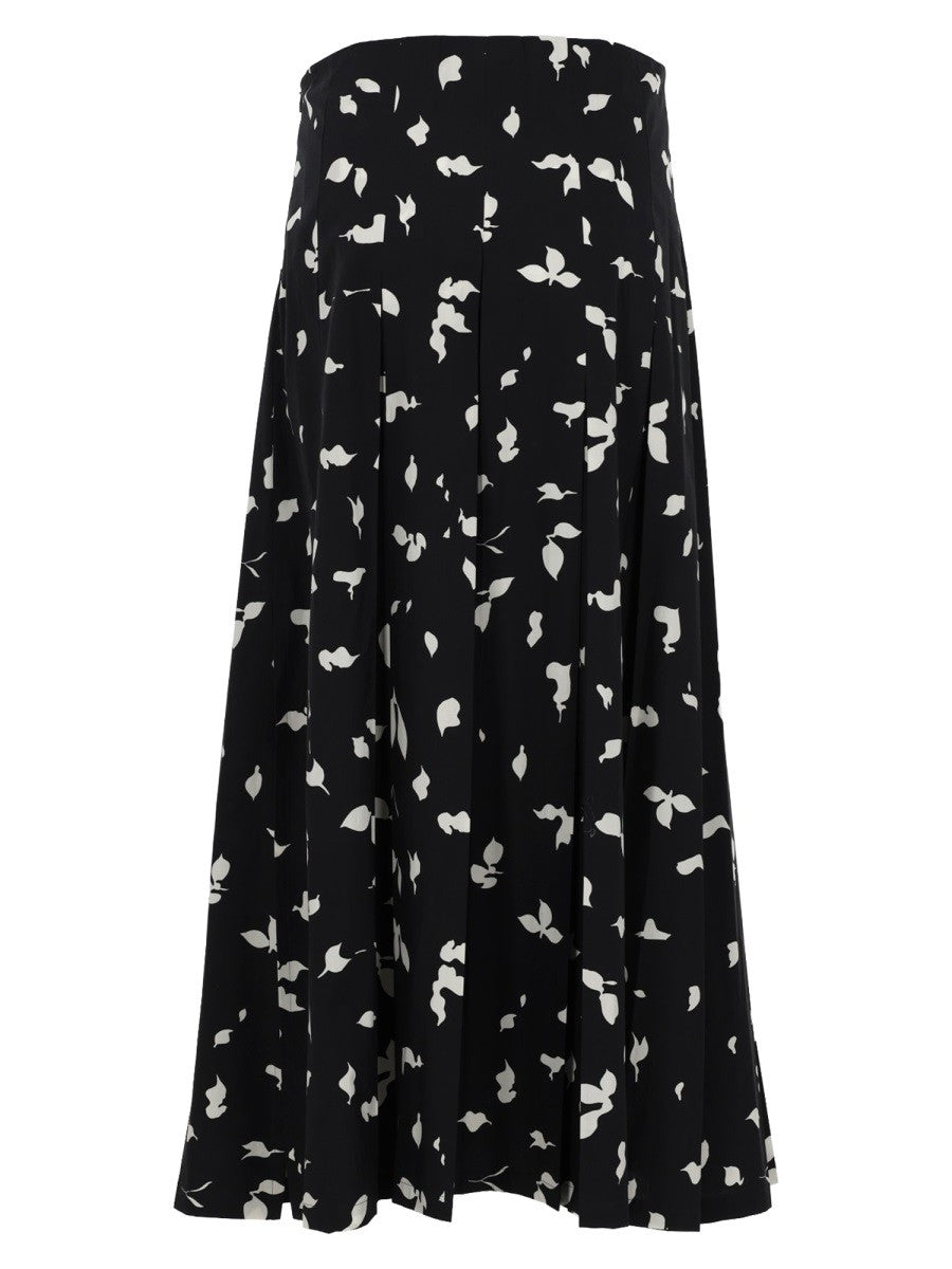 Alysi Women's Printed Skirt Black