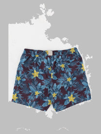 Four Fashioned Friends Men's Printed Swimshort Multicolor