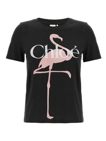 Chloé Printed Shirt Black