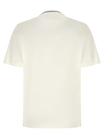 Brunello Cucinelli Printed Shirt White