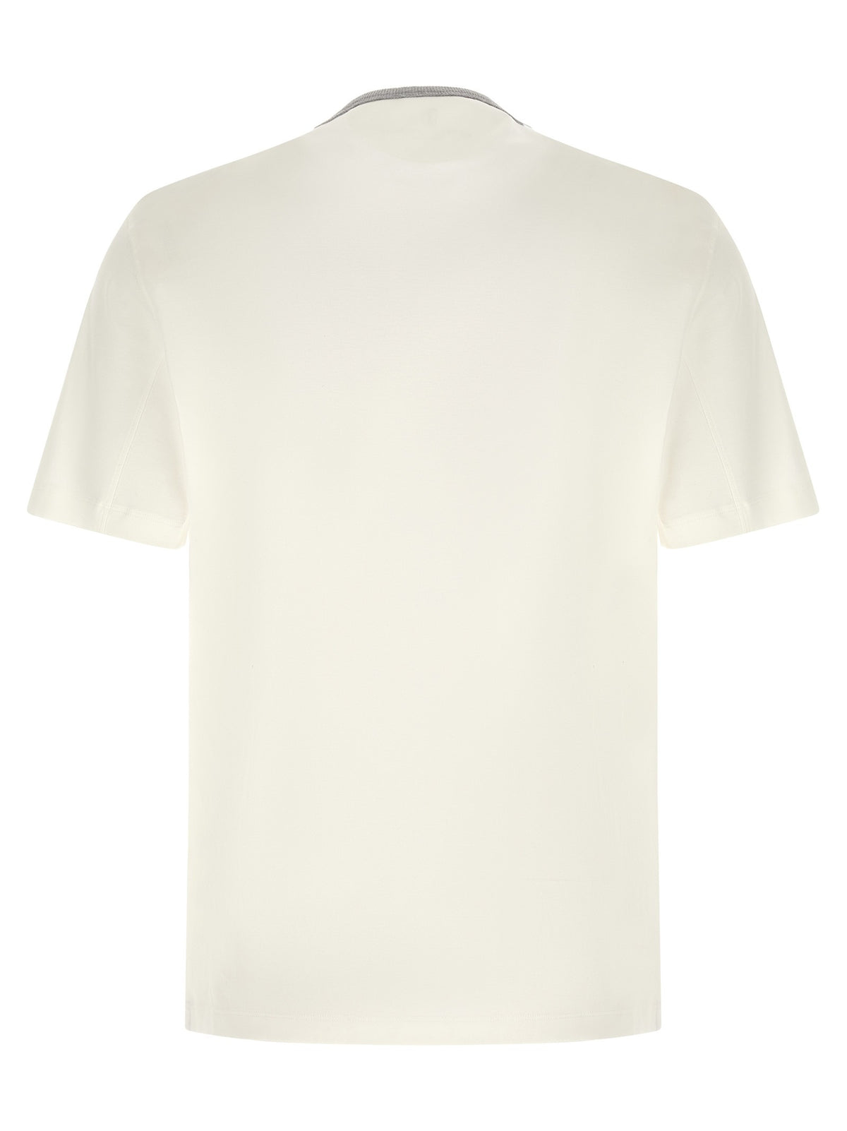 Brunello Cucinelli Printed Shirt White, view 2